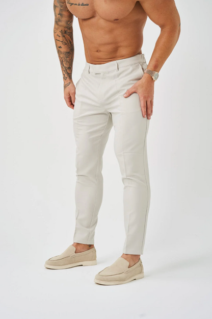 Stretch Trousers - Cream