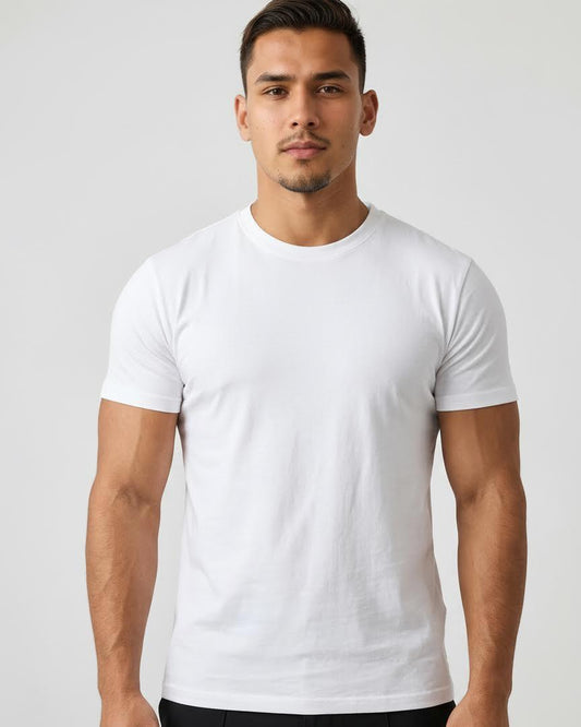 Fluid Essential  Men's Tshirt - White