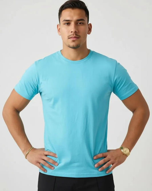 Fluid Essentials Men's Tshirt - Sky Blue