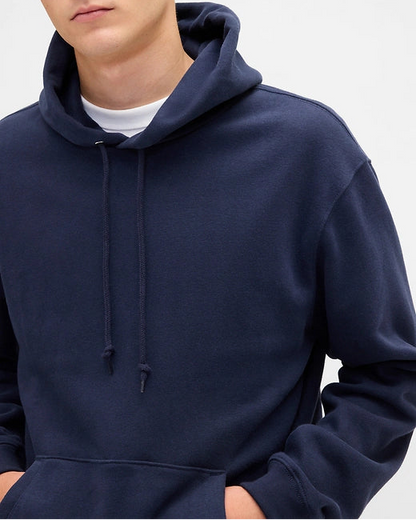 Fluid Essentials Regular Fit Hoodie - Navy