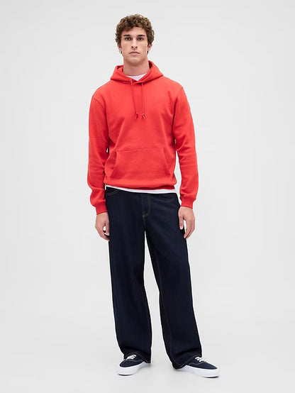 Fluid Essentials Regular Fit Hoodie - Red