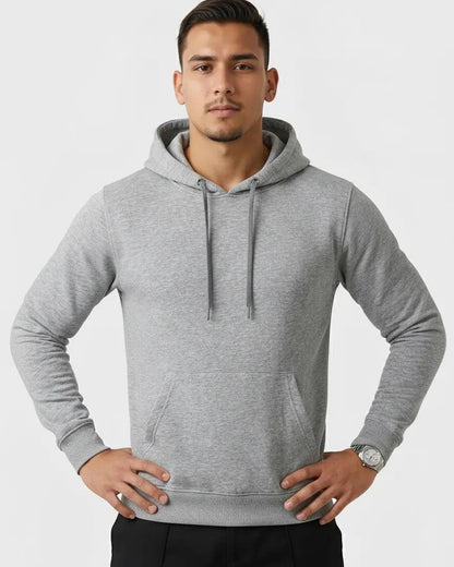 Fluid Essentials Regular Fit Hoodie - Grey